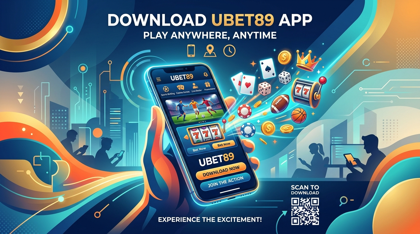 ดาวน์โหลด UBET89 App: เล่นได้ทุกที่ ทุกเวลา