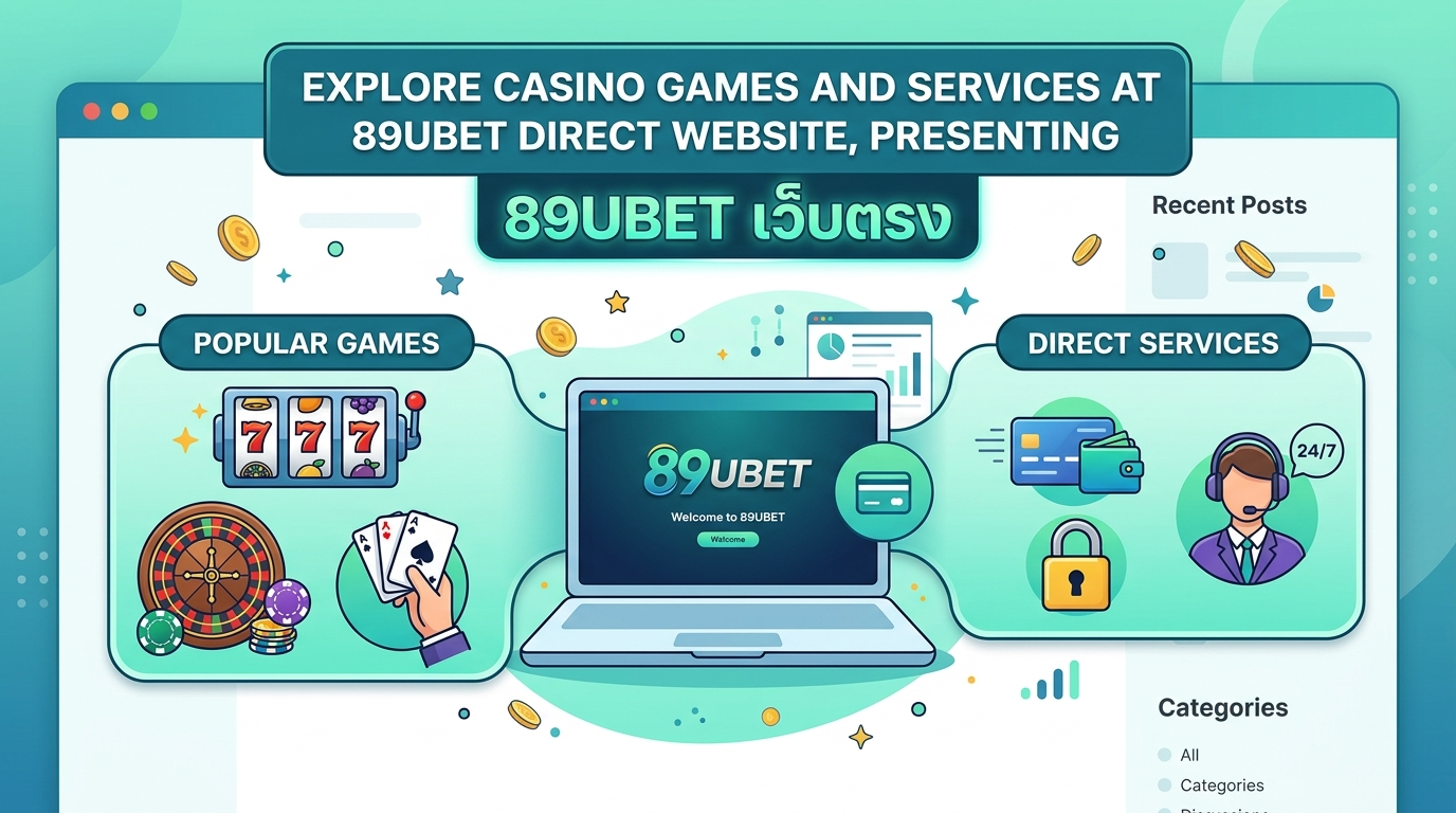 ระบบฝาก-ถอนเงินที่รวดเร็วและปลอดภัยของ 89UBET