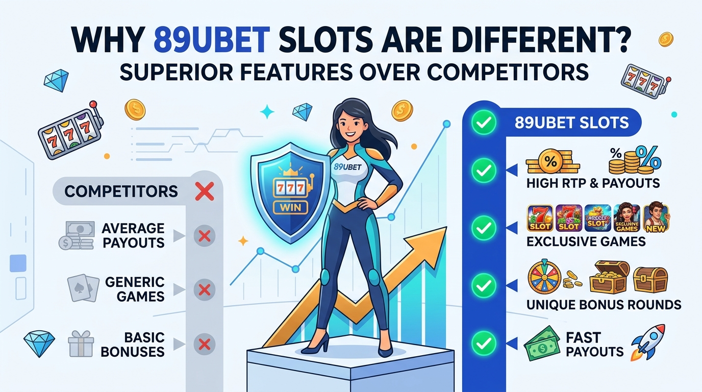 เจาะลึกเกมสล็อตยอดนิยมบน 89UBET สนุกไปกับทุกค่ายเกม