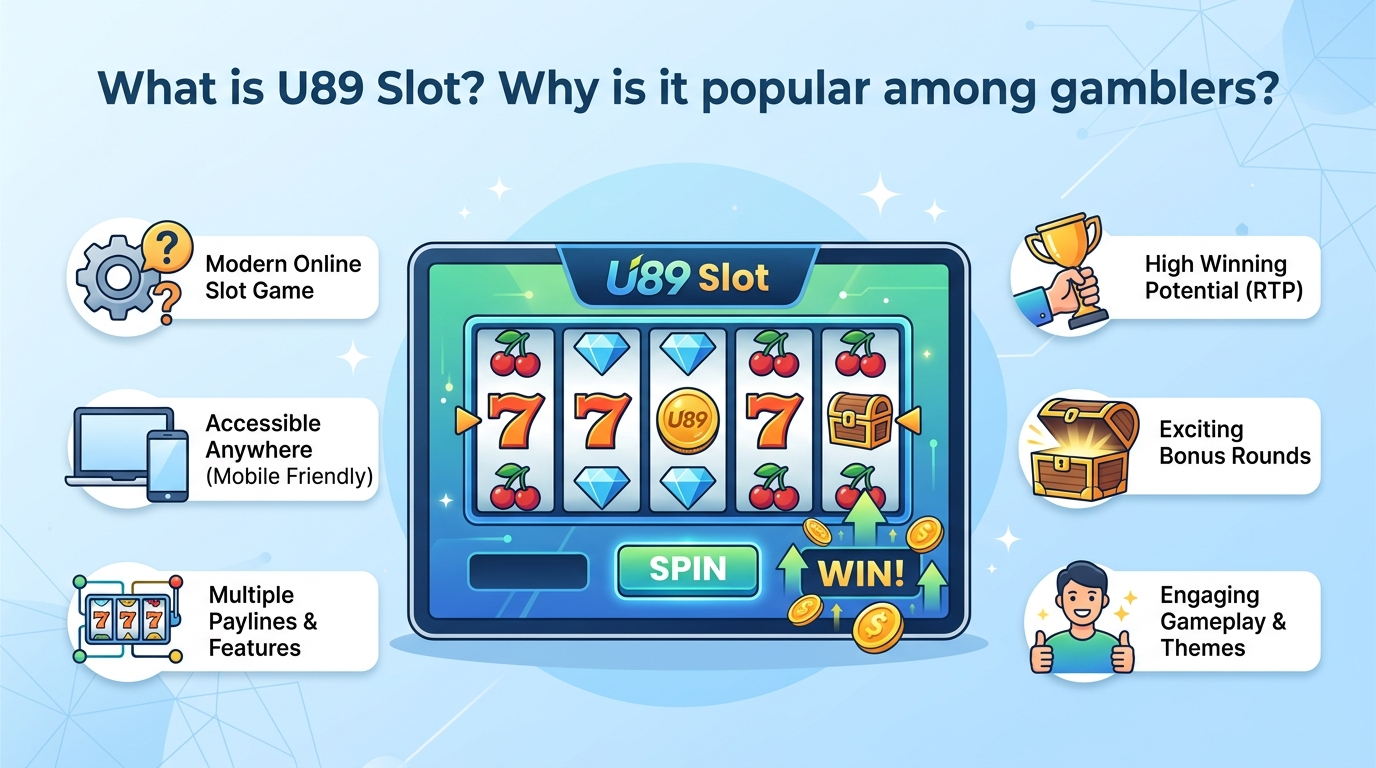 รวมเกมสล็อตยอดนิยมบน U89 Slot