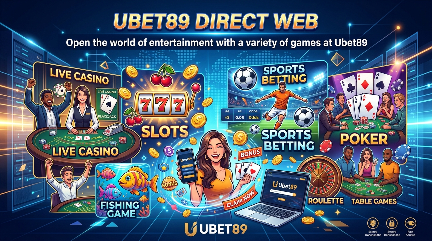 เปิดโลกความบันเทิงกับเกมที่หลากหลายที่ยูเบท89