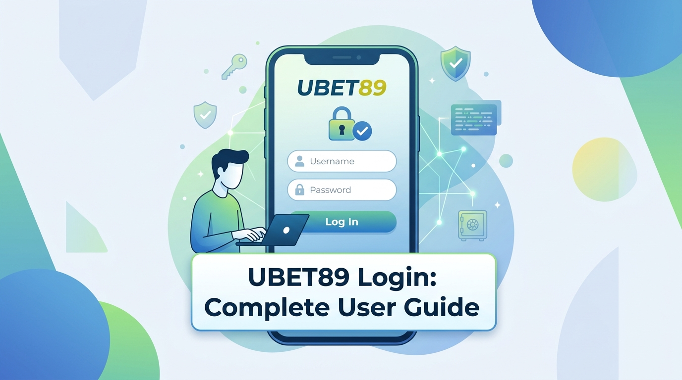 UBET89 เข้าสู่ระบบ: คู่มือการใช้งานฉบับสมบูรณ์