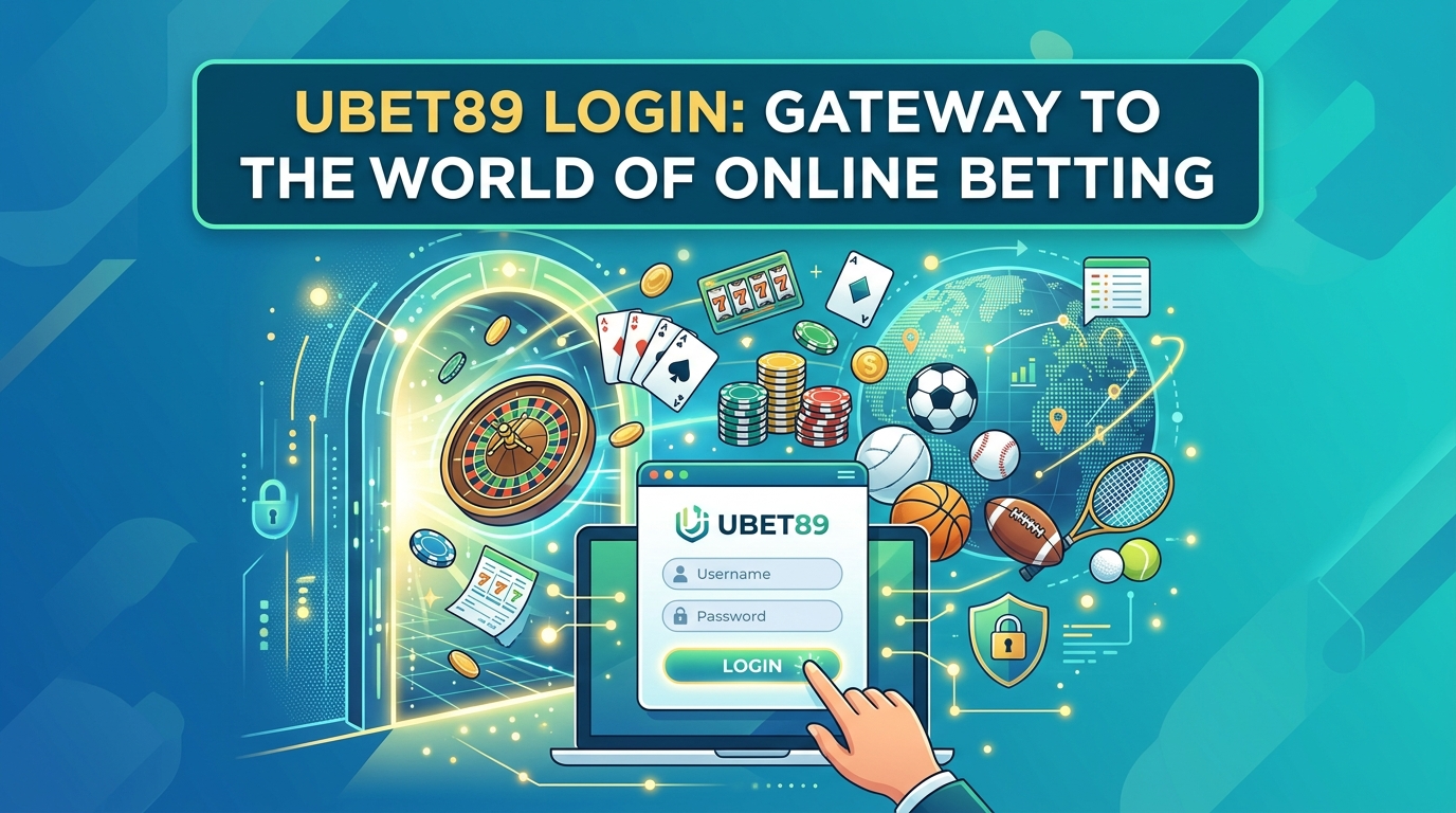 คู่มือการเข้าสู่ระบบ UBET89 Login อย่างละเอียด
