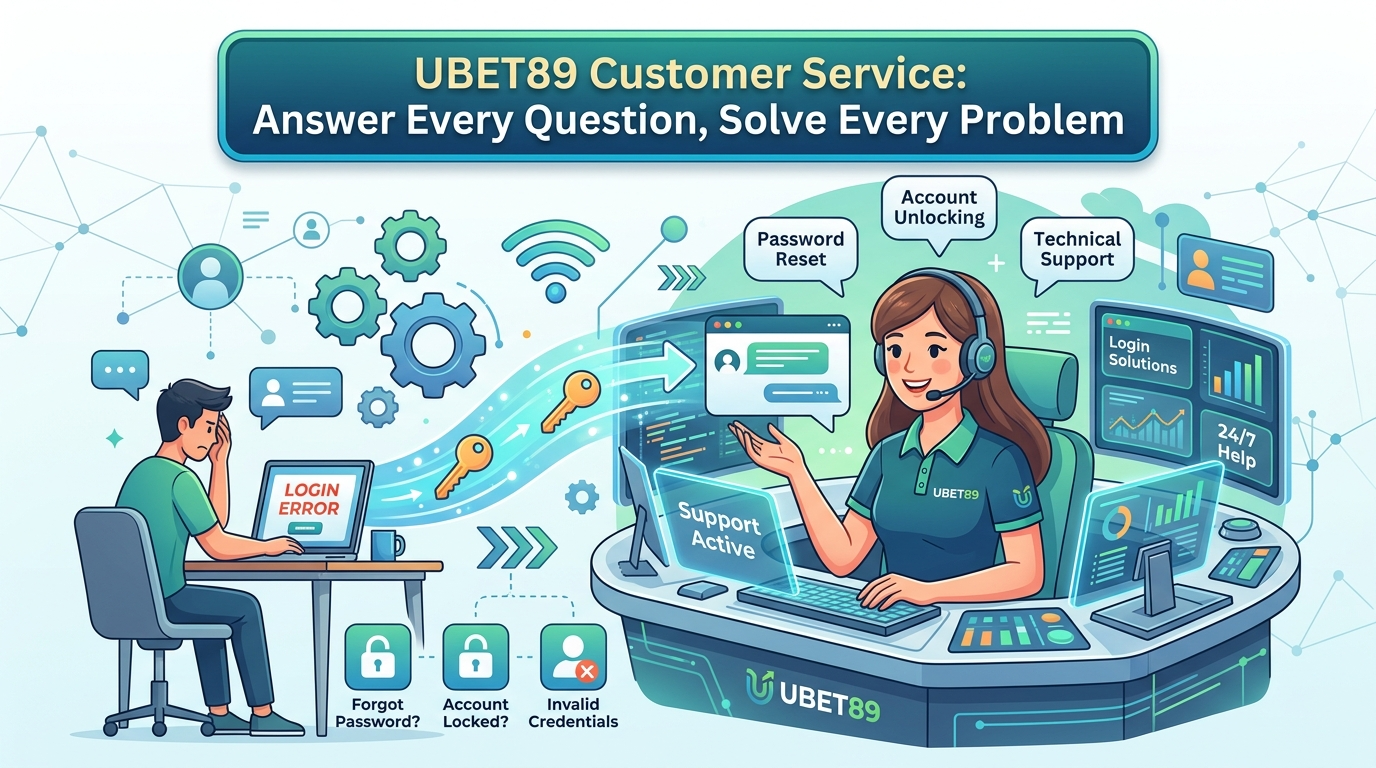 บริการลูกค้า UBET89: ตอบทุกคำถาม แก้ทุกปัญหา