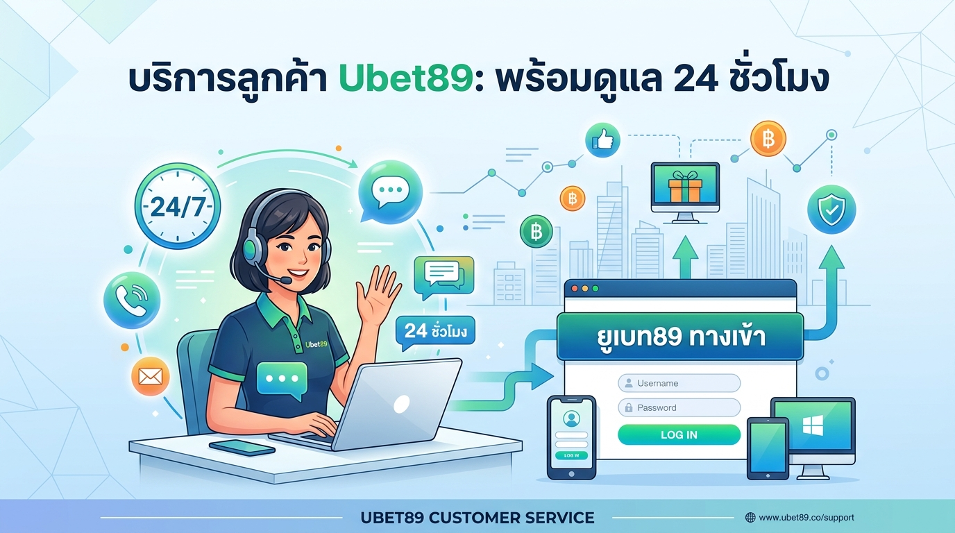 โปรโมชั่นและโบนัสสุดพิเศษสำหรับสมาชิก Ubet89