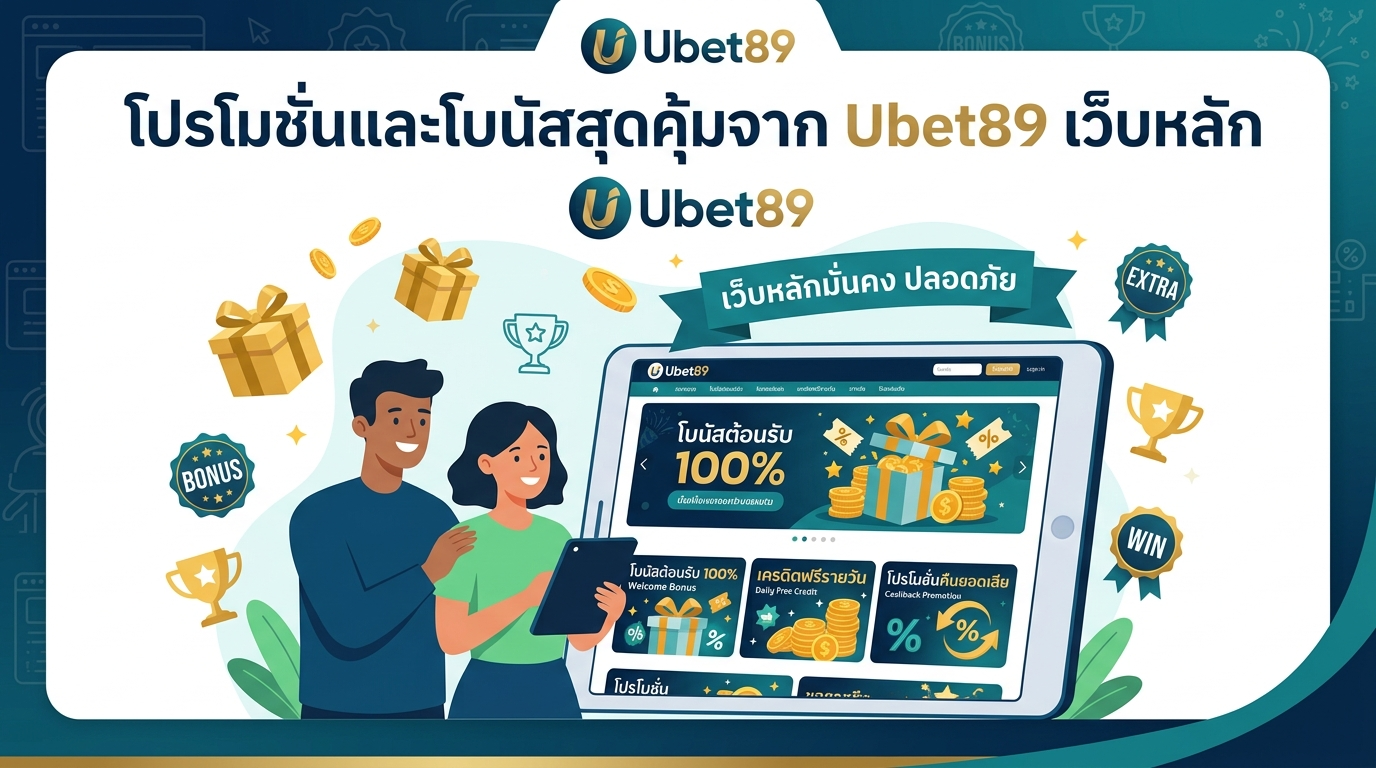 วิธีสมัครสมาชิกและเข้าสู่ระบบ ยูเบท89 เว็บหลัก