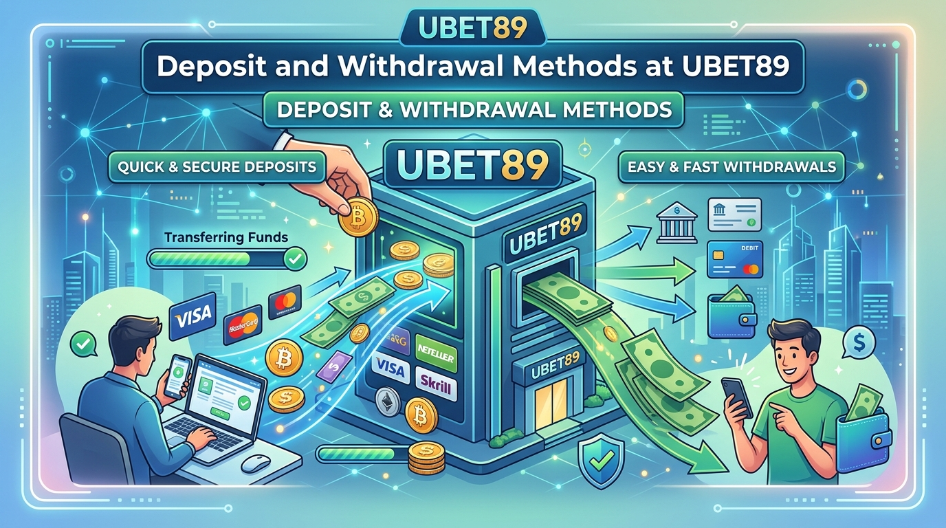 ช่องทางการฝาก-ถอนเงินที่ เว็บหลัก UBET89