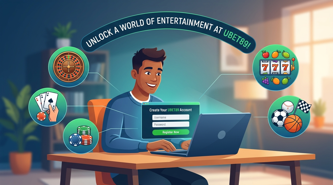 การเข้าสู่ระบบ UBET89 และการจัดการบัญชี