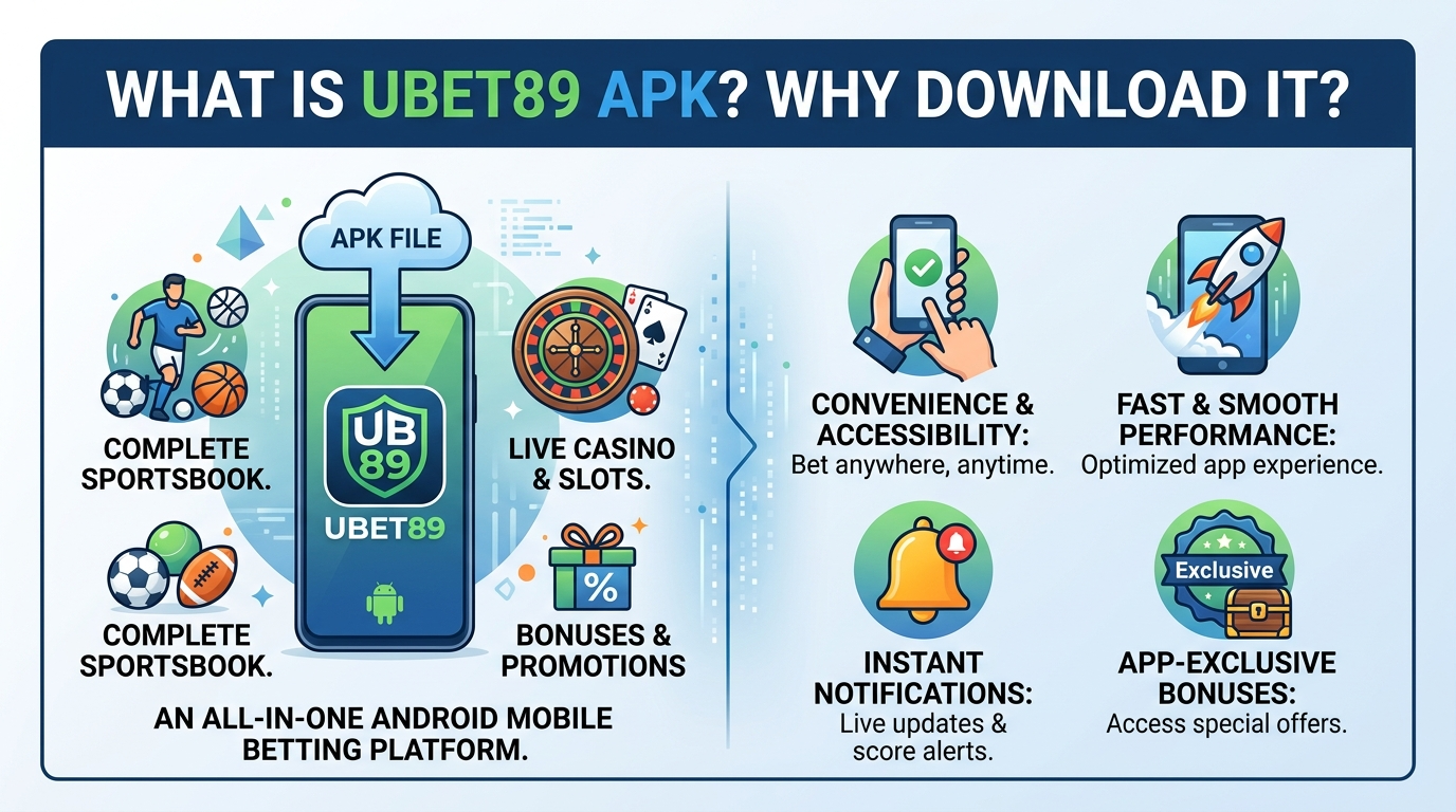 UBET89 APK คืออะไร? ทำไมต้องดาวน์โหลด?