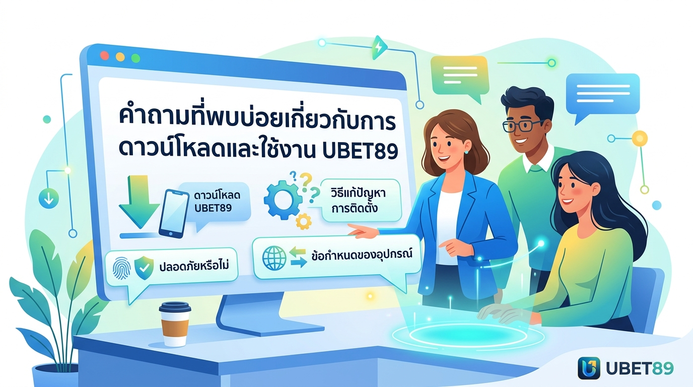 วิธี UBET89 ดาวน์โหลด สำหรับ iOS และ Android